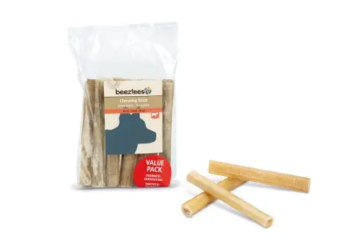 Beeztees Kauwstaaf - Hondensnack - Voordeel - 12,5 cm - 10 Stuks Beperkt Aanbod
